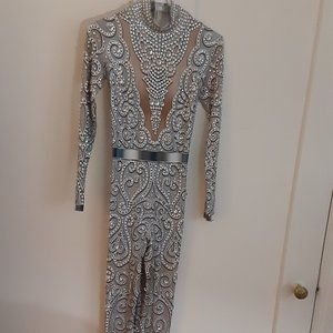 Rhine Stone jumpsuit size S